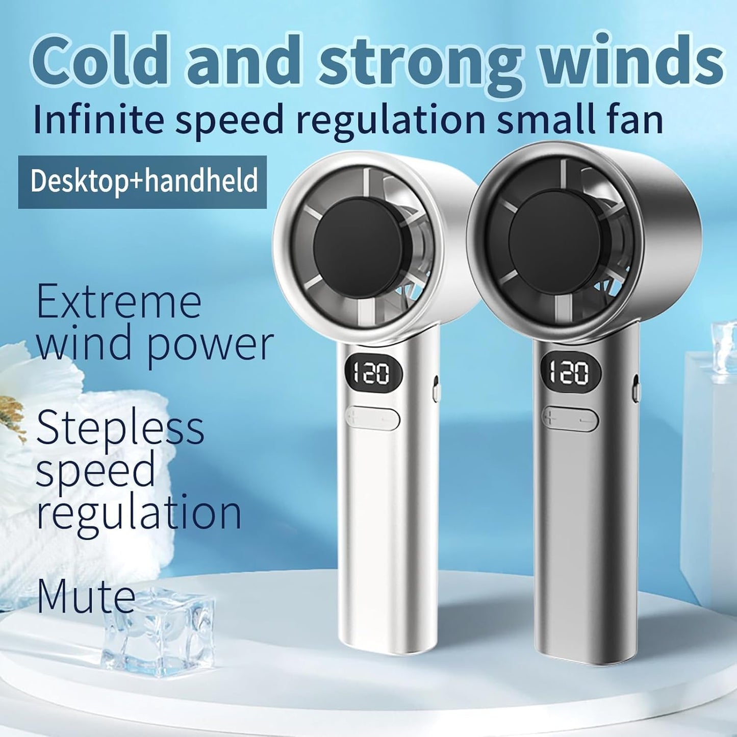 Rechargeable Handheld Fan