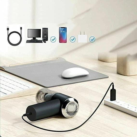 Mini Portable Air Duster Wireless Vacuum Cleaner